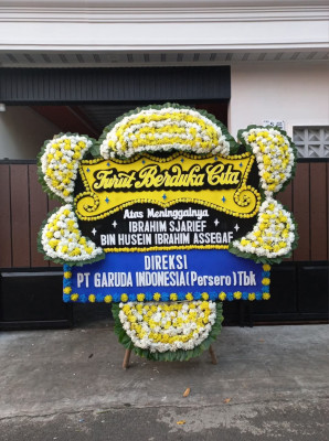 Papan Bunga Duka di Tarutung Baru