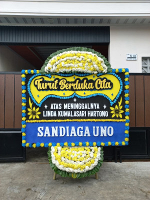Papan Bunga Duka di Tarutung Baru