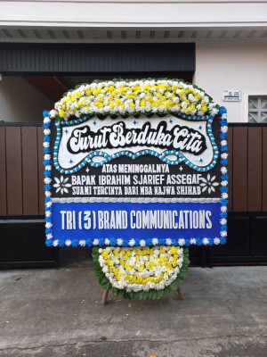 Papan Bunga Duka di Tarutung Baru